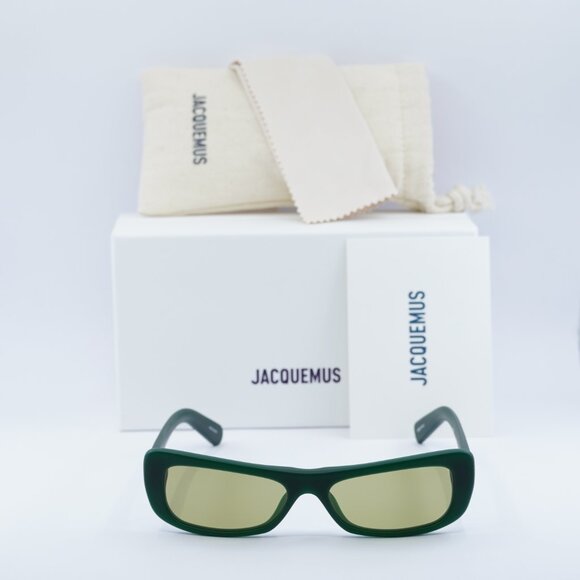 Jacquemus CAPRI JAC/55 C3 Rectangle Sunglasses - Green main image 4